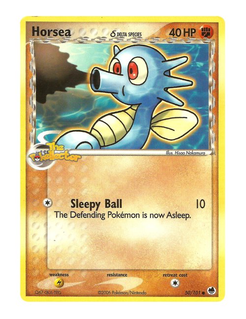 Horsea  (delta species) #50/101 - Dragon Frontiers