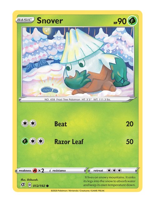 Snover #012/192 - Rebel Clash