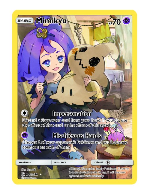 Mimikyu #245/236 - Cosmic Eclipse
