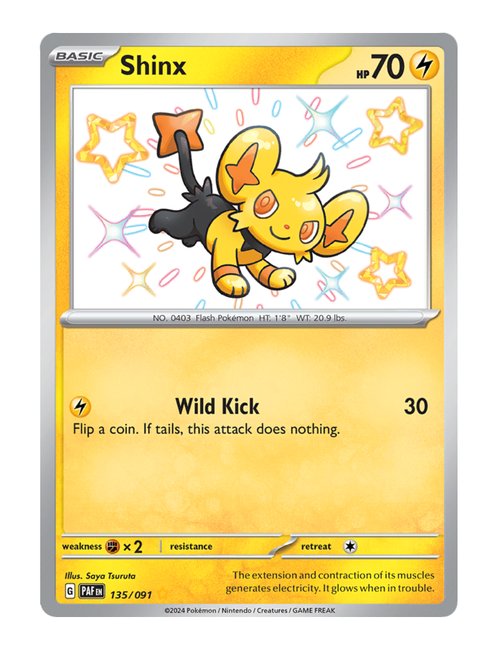 Shinx #135/091 - Paldean Fates