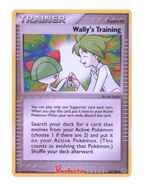 Wally's Training #85/106 - Emerald