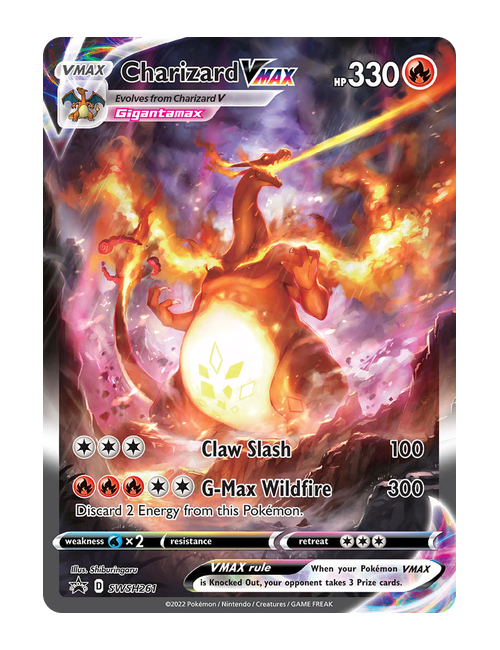 Charizard VMAX #SWSH261 - SWSH Black Star Promos