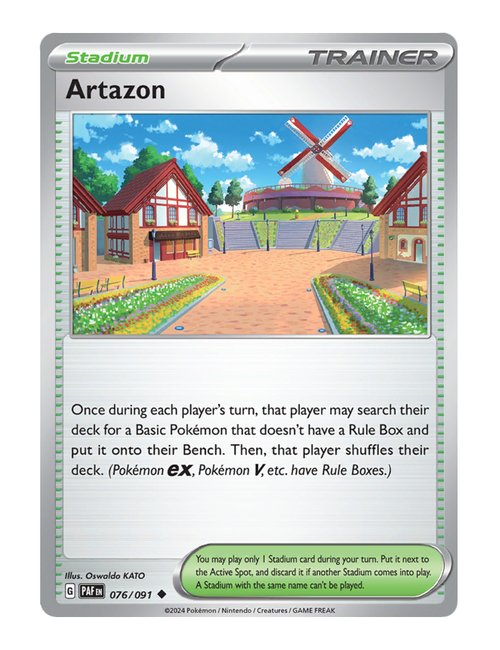 Artazon #076/091 Reverse Holo - Paldean Fates