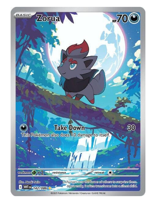 Zorua  - 142/086 - White Flare