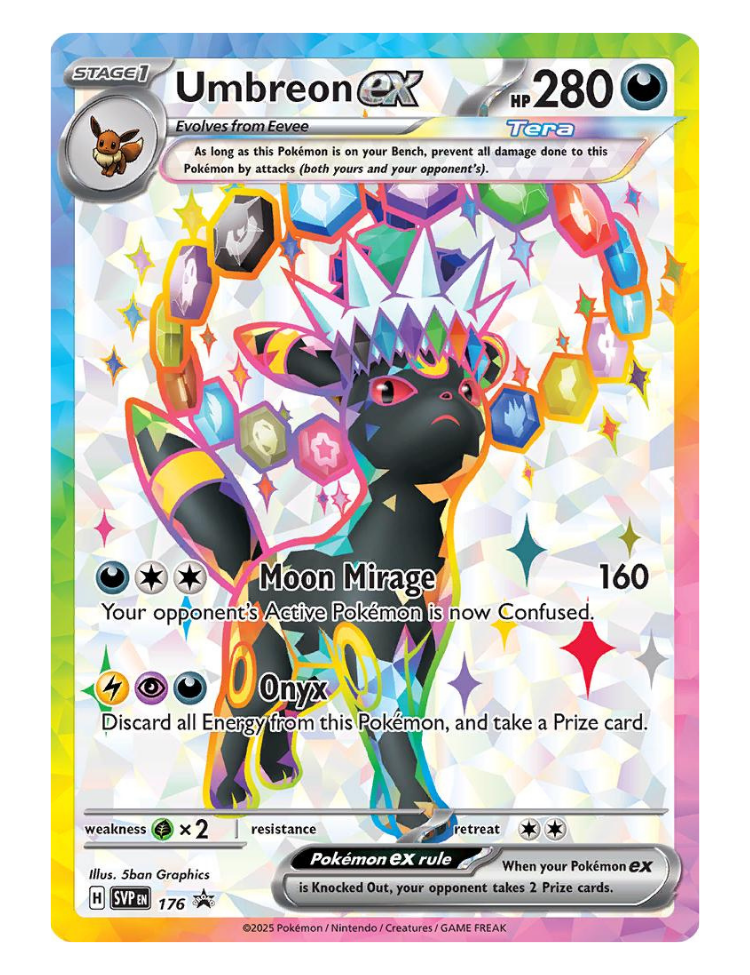 Umbreon Ex #176 - Prismatic Evolutions Promo