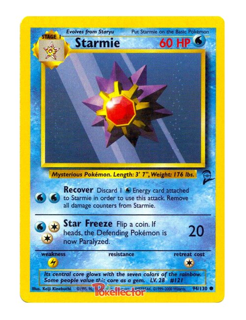 Starmie #94/130 - Base Set 2