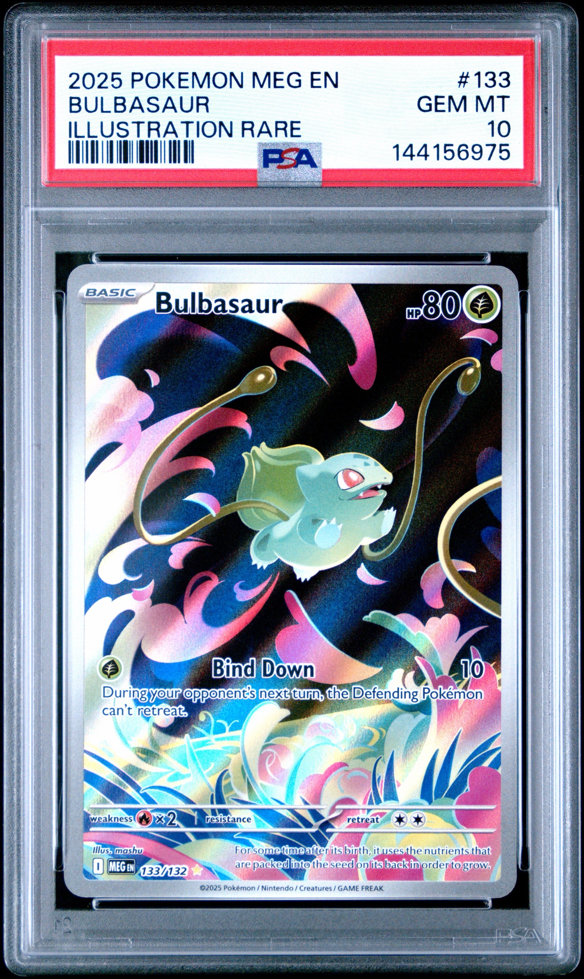 Bulbasaur - PSA 10 - Mega Evolution
