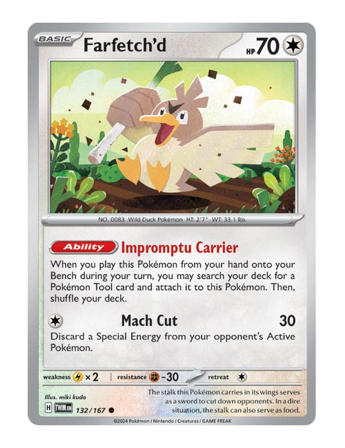 Farfetch'd #132/167 - Twilight Masquerade