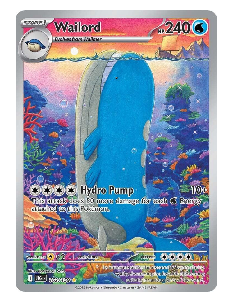 Wailord - 162/159 - Journey Together
