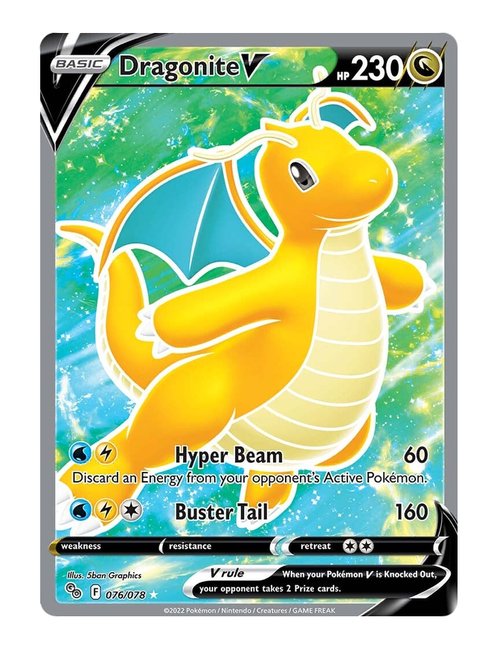 Dragonite V #76/078 - Pokemon GO