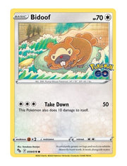 Bidoof #59/078 - Pokemon GO