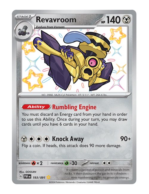 Revavroom #193/091 - Paldean Fates