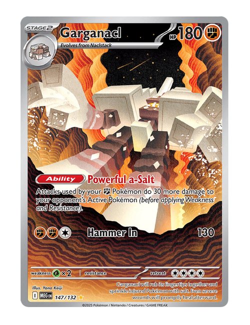 Garganacl #147/132 - Mega Evolution