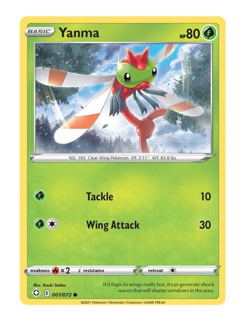 Yanma #001/073 - Shining Fates