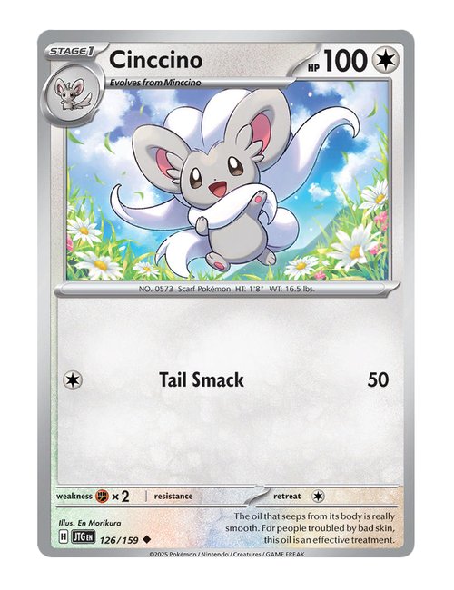 Cinccino #126/159 Reverse Holo - Journey Together