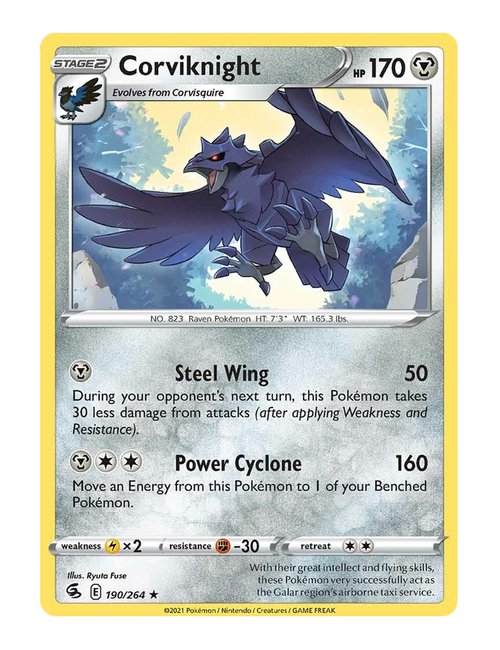 Corviknight #190/264 - Fusion Strike