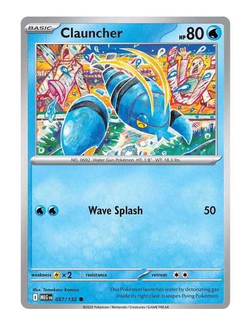 Clauncher #037/175 - Mega Evolution