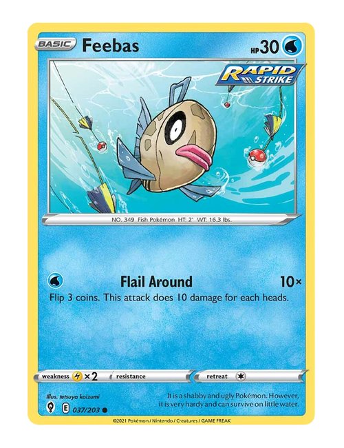 Feebas #037/203 - Evolving Skies