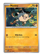 Mankey #090/182 Reverse Holo - Destined Rivals