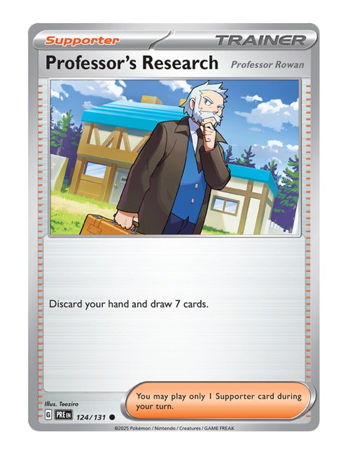 Professor's Research [Professor Rowan] #124/181 - Prismatic Evolutions