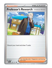 Professor's Research [Professor Rowan] #124/181 Reverse Holo - Prismatic Evolutions