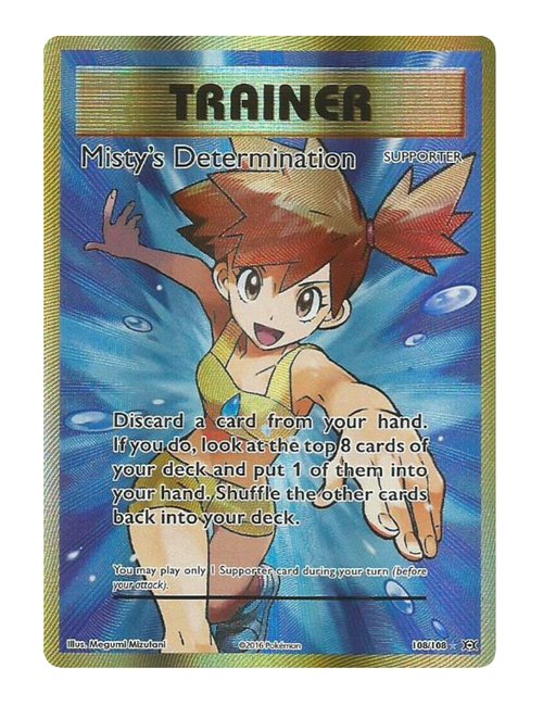 Misty's Determination #108/108 - Evolutions