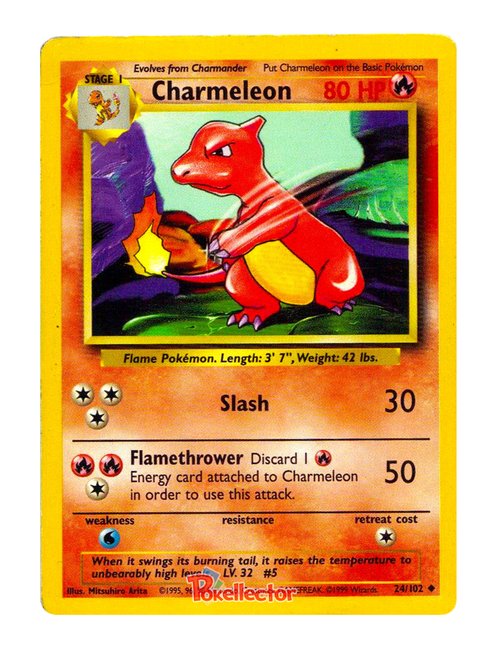 Charmeleon #24/102 - Base Set