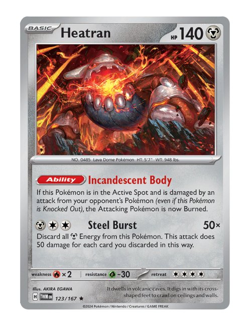 Heatran #123/167 - Twilight Masquerade
