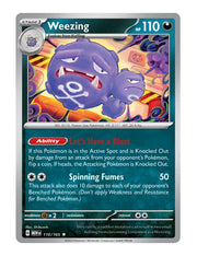 Weezing #110/165 Holo - 151