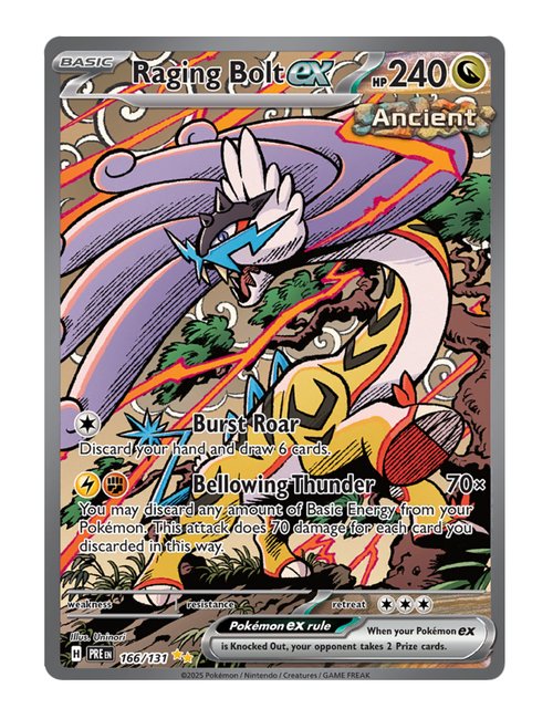 Raging Bolt ex #166/131 - Prismatic Evolutions