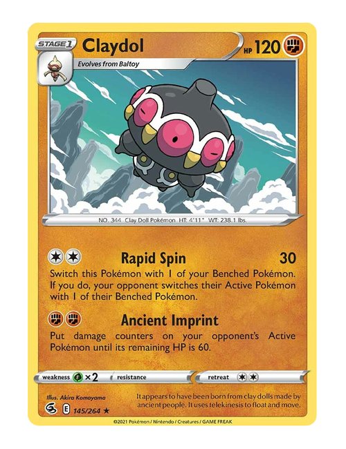 Claydol #145/264 - Fusion Strike