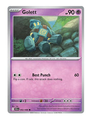 Golett #42/130 (Master Ball) - Black Bolt