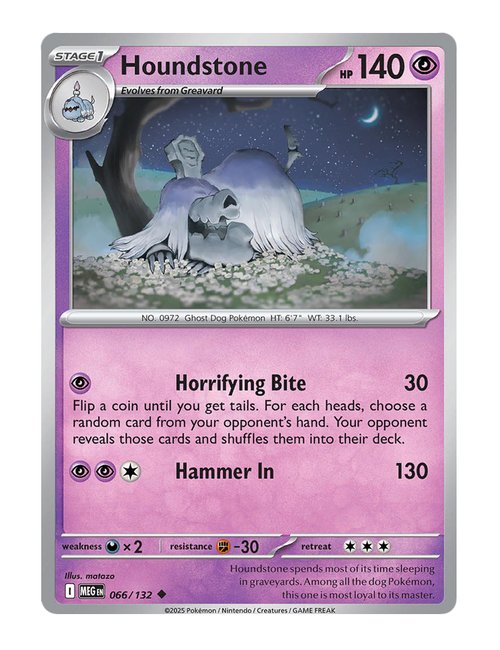 Houndstone #066/175 - Mega Evolution