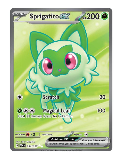 Sprigatito ex #251/217 - Ascended Heroes