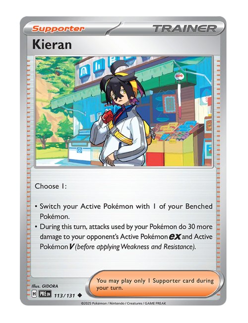 Kieran #113/181 - Prismatic Evolutions
