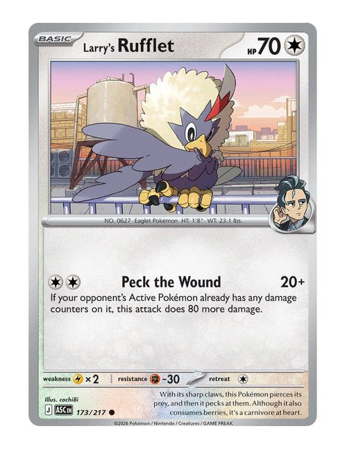 Larry's Rufflet #173/217 - Ascended Heroes