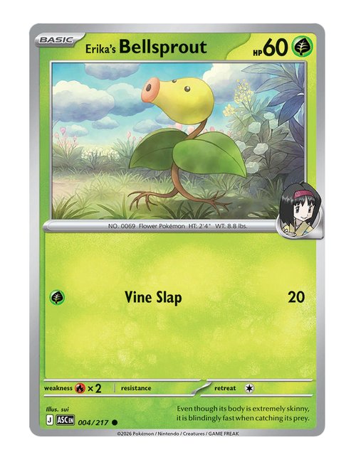 Erika's Bellsprout #004/217 - Ascended Heroes