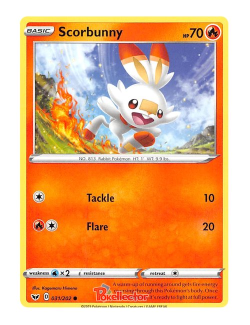 Scorbunny #31/202 - Sword & Shield Base