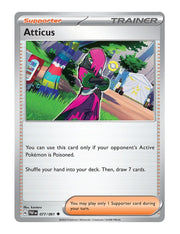 Atticus #077/091 Reverse Holo - Paldean Fates