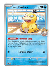 Misty's Psyduck #45/182 Reverse Holo - Destined Rivals