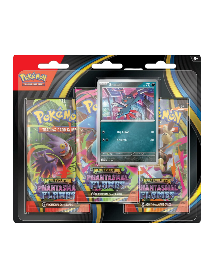 Phantasmal Flames 3'lü Blister Pack - Sneasel Promo