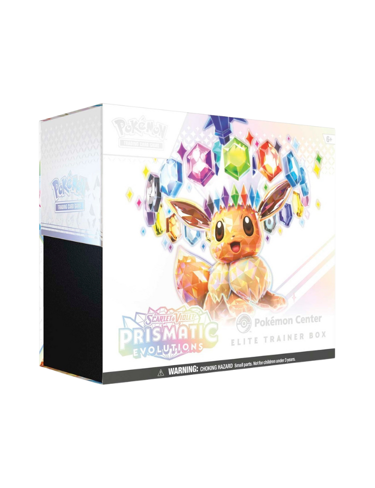 Prismatic Evolutions Pokémon Center Elite Trainer Box