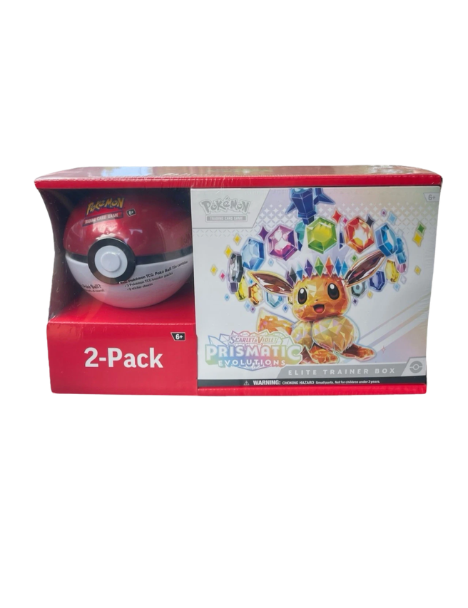 Prismatic ETB Pokeball Bundle