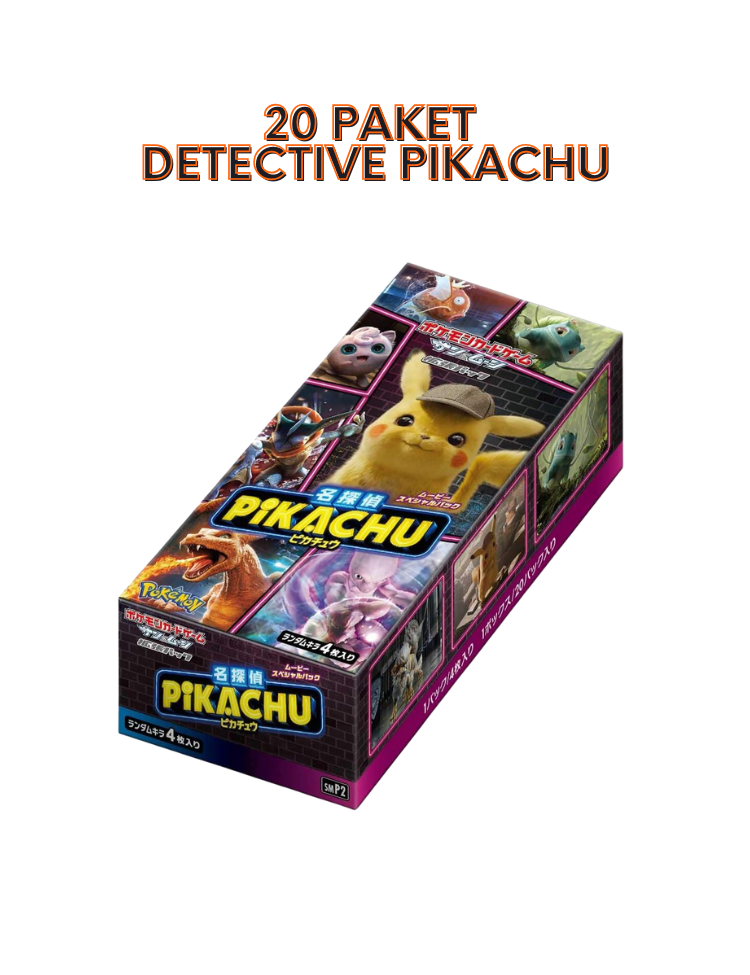 Detective Pikachu Special Booster Box