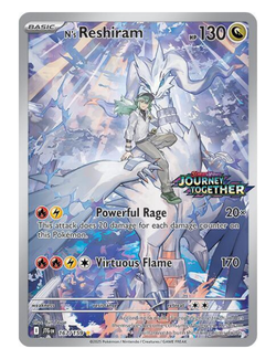 N's Reshiram #167/159 (Stamped Sealed) - Journey Together