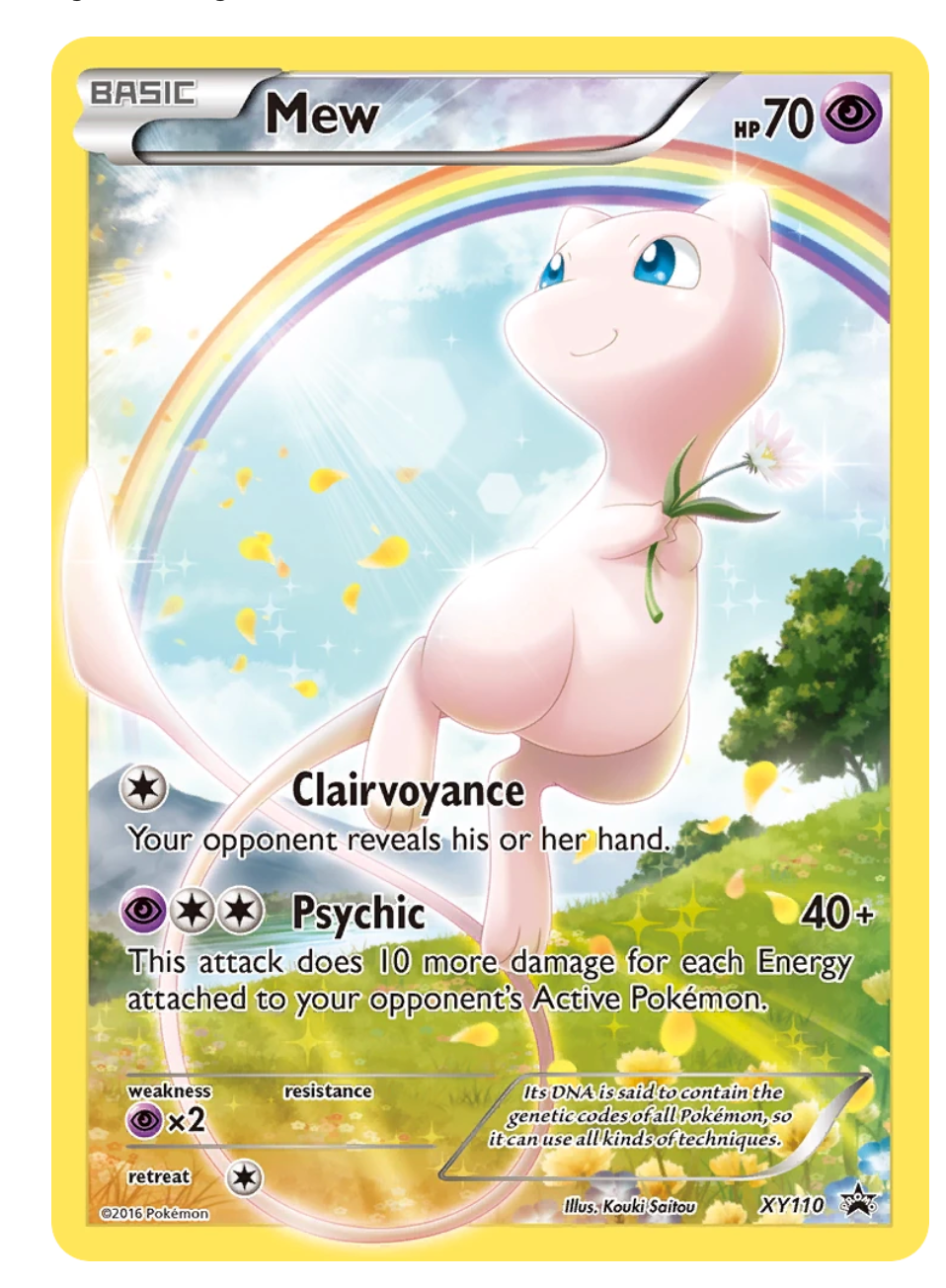 Mew #XY110 Promo - Promo