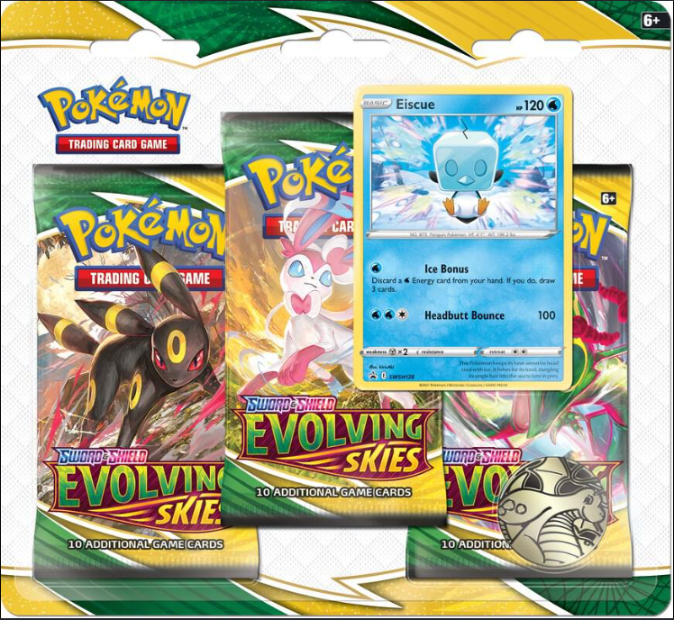 3 Pack Blister: Eiscue - Evolving Skies