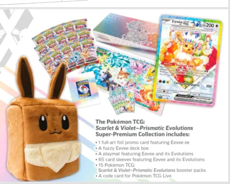 Prismatic Evolutions Super Premium Collection