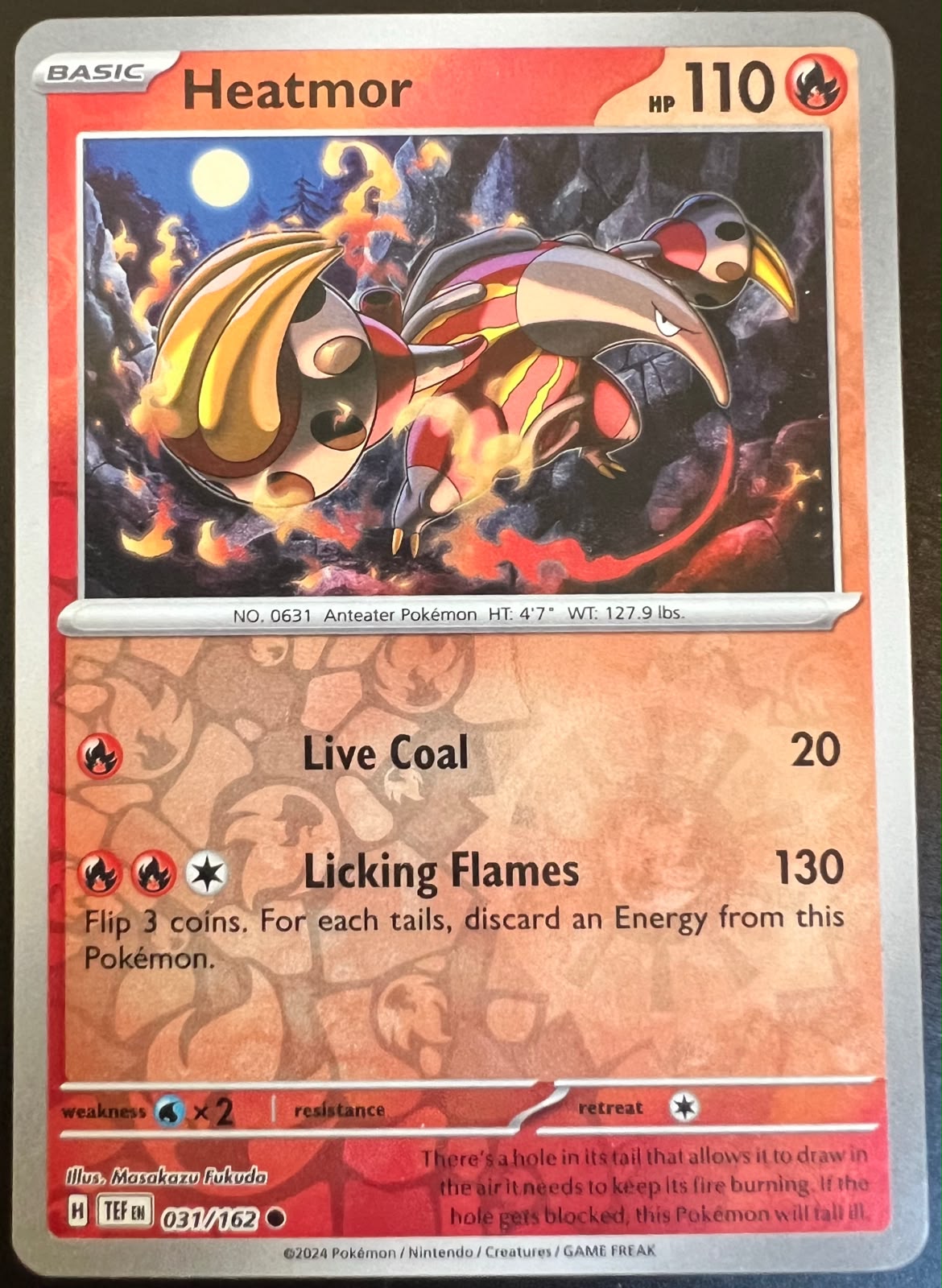 Heatmor #031/162 - Reverse HoloTemporal Forces