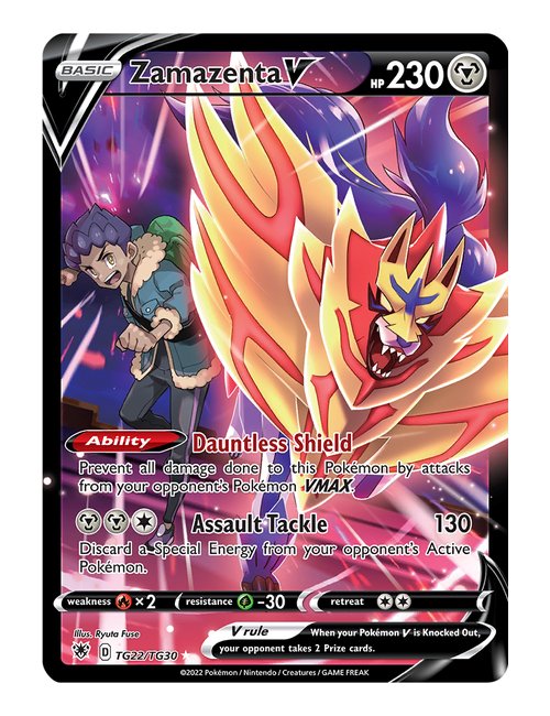 Zamazenta V #TG22/189 - Astral Radiance